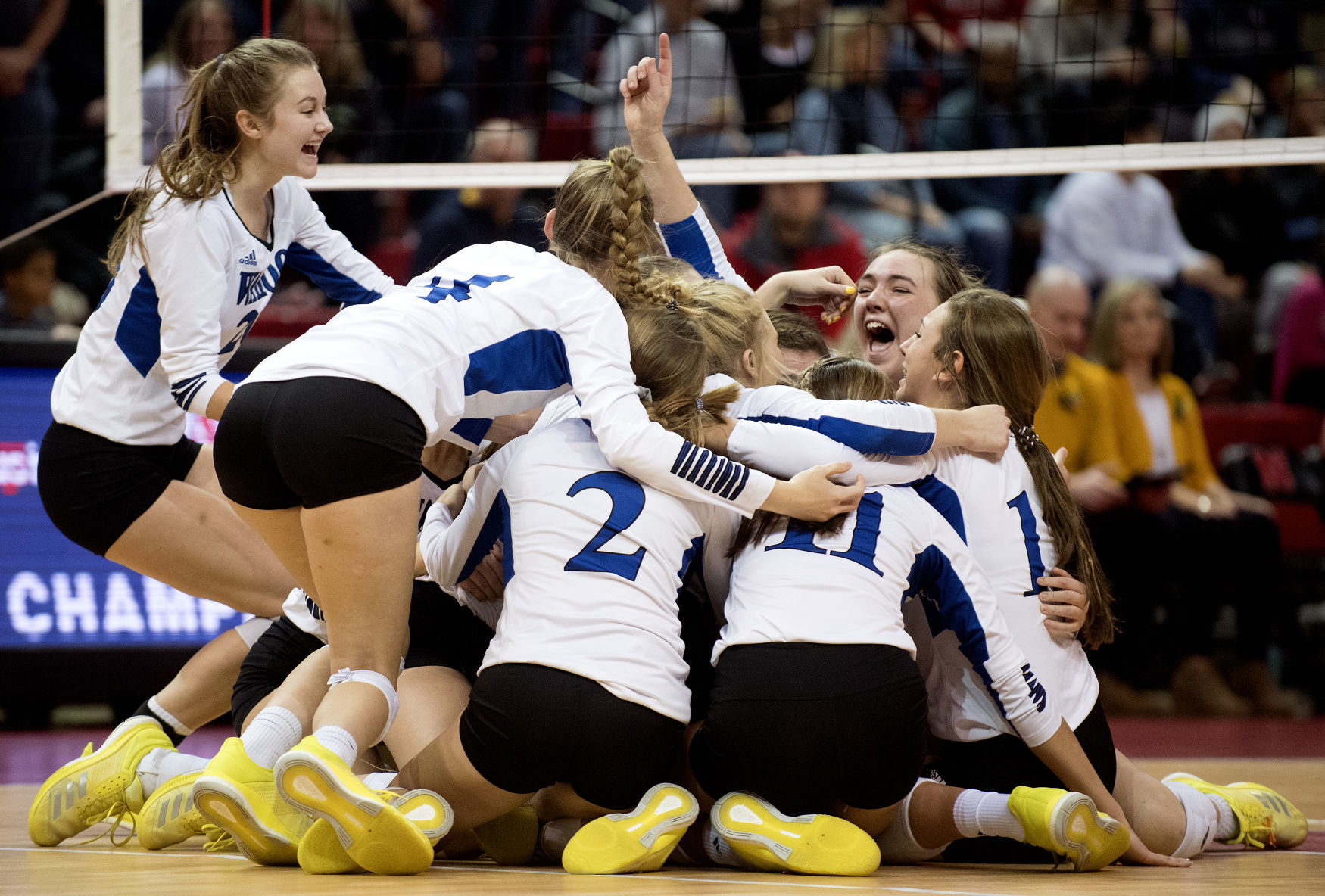 C-1 volleyball, Lincoln Lutheran vs. Wahoo, 11/10/18